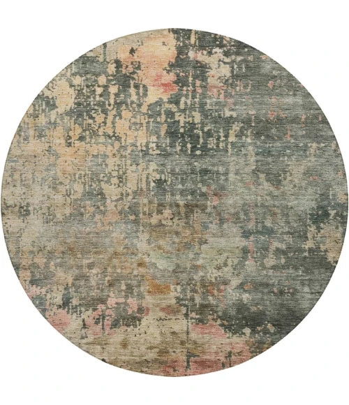 Dalyn Nouveau Green NV22 8ft. x 8ft. Rug