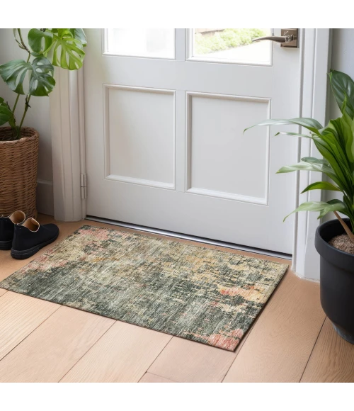 Dalyn Nouveau Green NV22 1ft.8in. x 2ft.6in. Rug