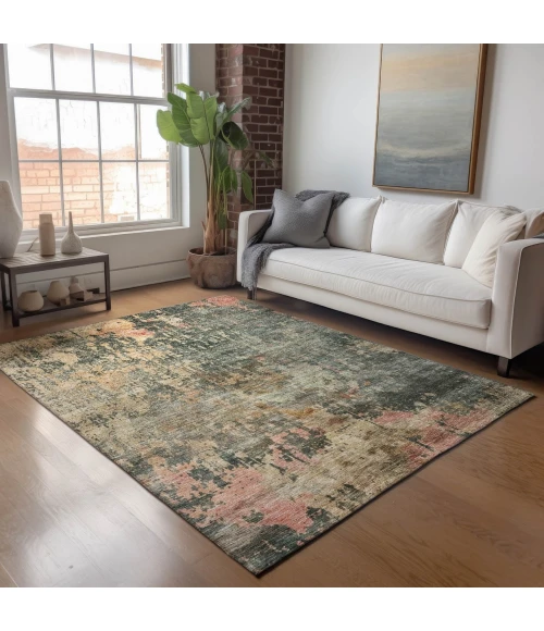 Dalyn Nouveau Green NV22 3ft. x 5ft. Rug