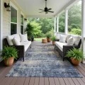 Dalyn Nouveau Blue NV25 8ft. x 10ft. Rug