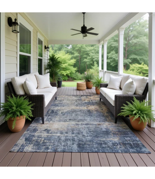 Dalyn Nouveau Blue NV25 5ft. x 7ft.6in. Rug