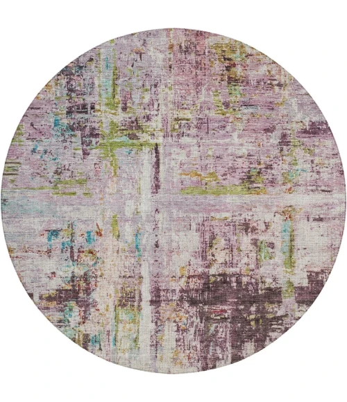 Dalyn Nouveau Purple NV2 8ft. x 8ft. Rug