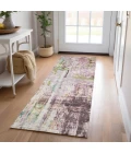 Dalyn Nouveau Purple NV2 2ft.3in. x 7ft.6in. Rug
