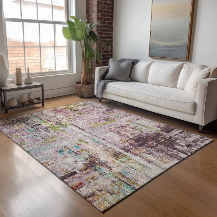 Dalyn Nouveau Purple NV2 3ft. x 5ft. Rug