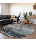 Dalyn Nouveau Blue NV3 8ft. x 8ft. Rug