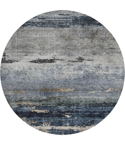 Dalyn Nouveau Blue NV3 8ft. x 8ft. Rug