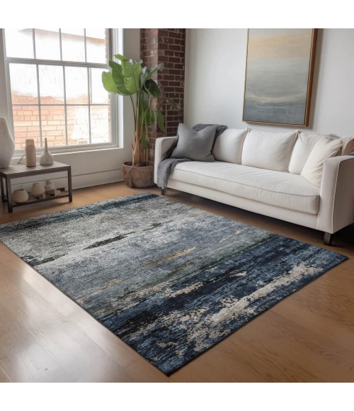 Dalyn Nouveau Blue NV3 10ft. x 14ft. Rug
