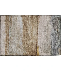 Dalyn Nouveau Brown NV5 1ft.8in. x 2ft.6in. Rug