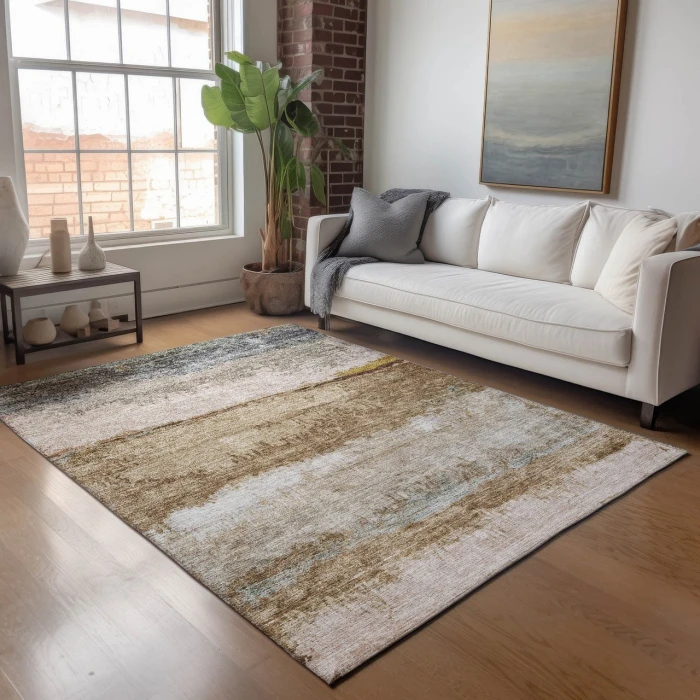 Dalyn Nouveau Brown NV5 2ft.6in. x 3ft.10in. Rug
