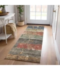 Dalyn Nouveau Green NV6 2ft.3in. x 7ft.6in. Rug