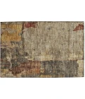 Dalyn Nouveau Brown NV9 1ft.8in. x 2ft.6in. Rug