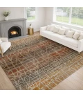 Dalyn Nexus Orange NX1 3ft. x 5ft. Rect. Rug
