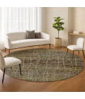 Dalyn Nexus Green NX1 8ft. x 8ft. Round Rug