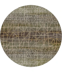 Dalyn Nexus Green NX1 8ft. x 8ft. Round Rug