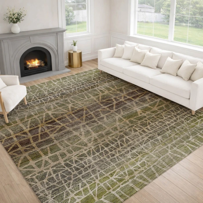Dalyn Nexus Green NX1 3ft. x 5ft. Rect. Rug