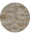 Dalyn Nexus Beige NX2 8ft. x 8ft. Round Rug