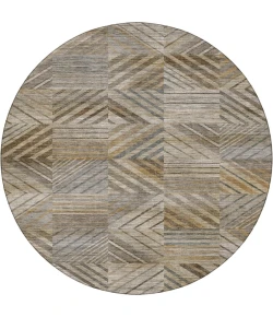 Dalyn Nexus Beige NX2 8ft. x 8ft. Round Rug