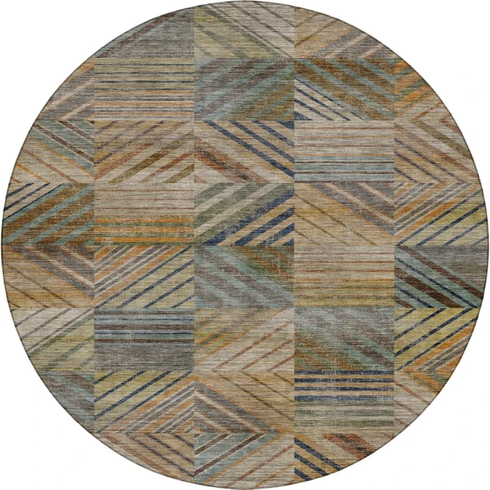 Dalyn Nexus Multi NX2 8ft. x 8ft. Round Rug