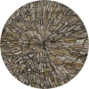 Dalyn Nexus Black NX3 8ft. x 8ft. Round Rug