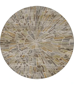 Dalyn Nexus Ivory NX3 8ft. x 8ft. Round Rug