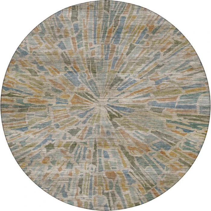 Dalyn Nexus Multi NX3 8ft. x 8ft. Round Rug