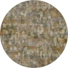 Dalyn Nexus Green NX4 8ft. x 8ft. Round Rug