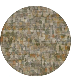 Dalyn Nexus Green NX4 8ft. x 8ft. Round Rug