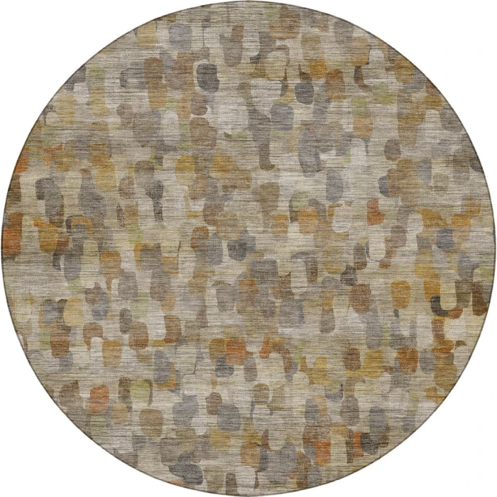 Dalyn Nexus Beige NX4 8ft. x 8ft. Round Rug