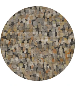 Dalyn Nexus Black NX4 8ft. x 8ft. Round Rug