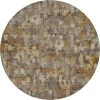 Dalyn Nexus Brown NX4 8ft. x 8ft. Round Rug