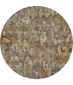 Dalyn Nexus Brown NX4 8ft. x 8ft. Round Rug