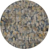 Dalyn Nexus Blue NX4 8ft. x 8ft. Round Rug