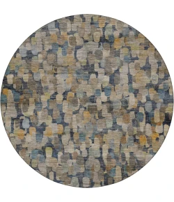 Dalyn Nexus Blue NX4 8ft. x 8ft. Round Rug
