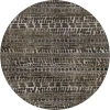 Dalyn Nexus Black NX5 8ft. x 8ft. Round Rug