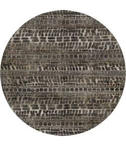 Dalyn Nexus Black NX5 8ft. x 8ft. Round Rug