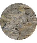 Dalyn Nexus Gray NX6 8ft. x 8ft. Round Rug