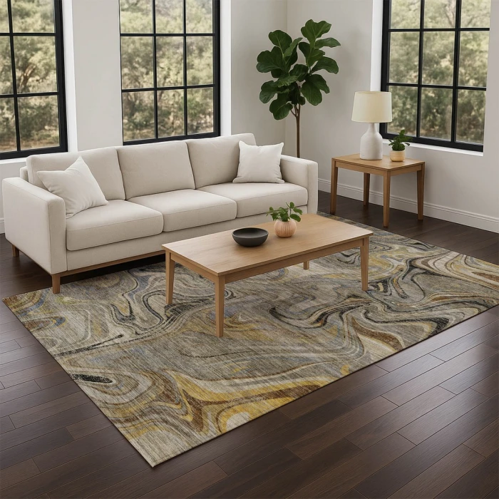 Dalyn Nexus Gray NX6 2ft.6in. x 3ft.10in. Rect. Rug