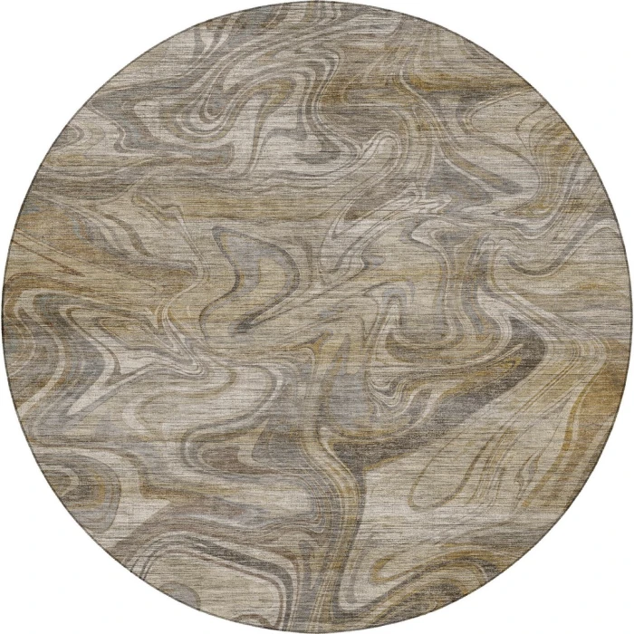 Dalyn Nexus Ivory NX6 8ft. x 8ft. Round Rug