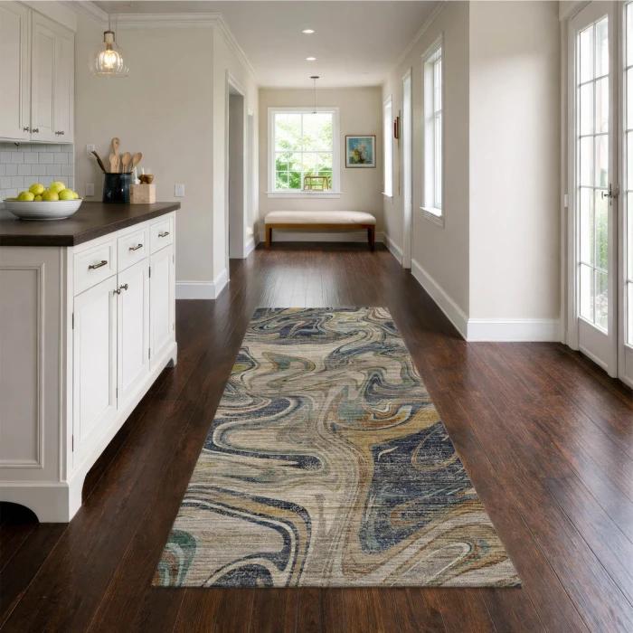 Dalyn Nexus Blue NX6 2ft.3in. x 7ft.6in. Rect. Rug