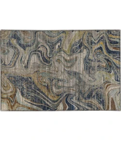 Dalyn Nexus Blue NX6 1ft.8in. x 2ft.6in. Rect. Rug