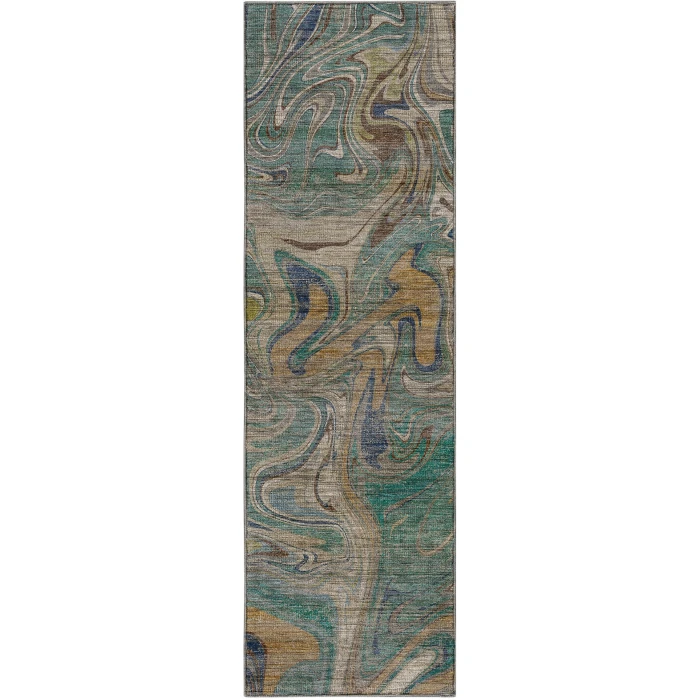 Dalyn Nexus Teal NX6 2ft.3in. x 7ft.6in. Rect. Rug