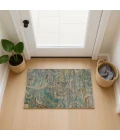 Dalyn Nexus Teal NX6 1ft.8in. x 2ft.6in. Rect. Rug