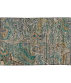 Dalyn Nexus Teal NX6 1ft.8in. x 2ft.6in. Rect. Rug