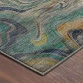 Dalyn Nexus Teal NX6 1ft.8in. x 2ft.6in. Rect. Rug