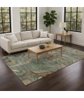 Dalyn Nexus Teal NX6 8ft. x 10ft. Rect. Rug