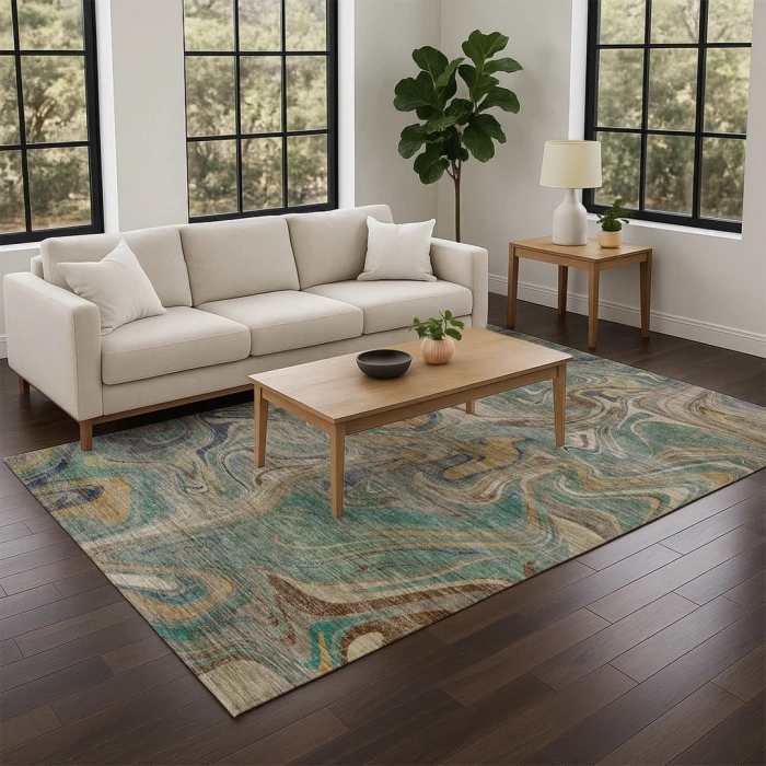Dalyn Nexus Teal NX6 8ft. x 10ft. Rect. Rug
