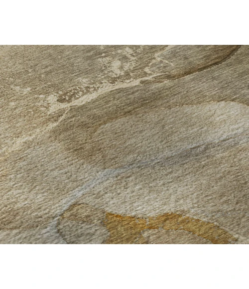 Dalyn Luxury Washable Odyssey OY10 Chocolate 8' x 10' Rug