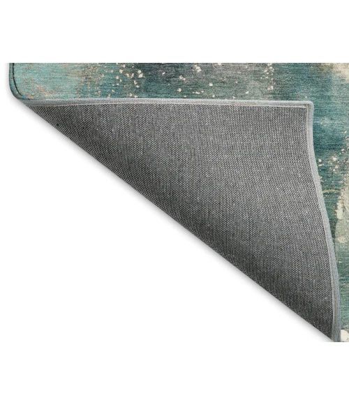 Dalyn Luxury Washable Odyssey OY11 Teal 8' x 10' Rug