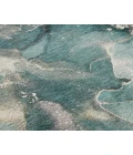 Dalyn Luxury Washable Odyssey OY11 Teal 8' x 10' Rug