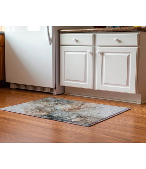 Dalyn Luxury Washable Odyssey OY12 Tan 1'8" x 2'6" Rug